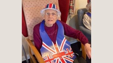 VE Day celebrations at Boston care home